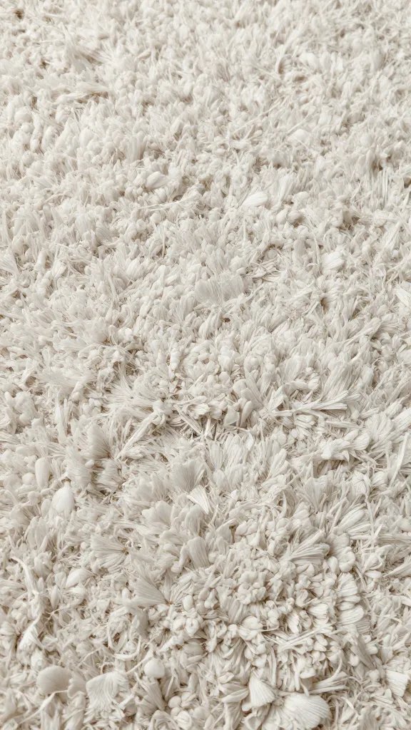 closeup of petal-covered carpet texture detail
