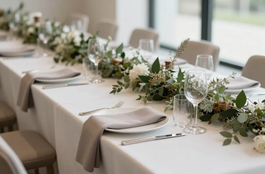 Elegant Wedding Decor Ideas for Brides Who Love Minimalism: Luxe Stillness