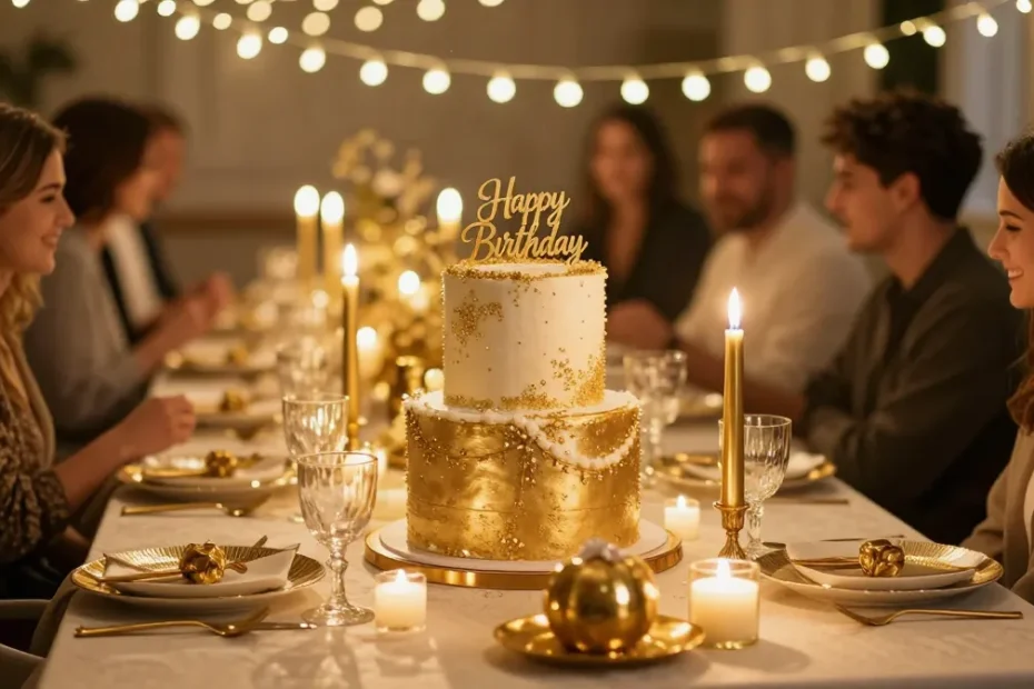 How to Add a Golden Glow to Your Birthday Setup: Sparkle Within Budget