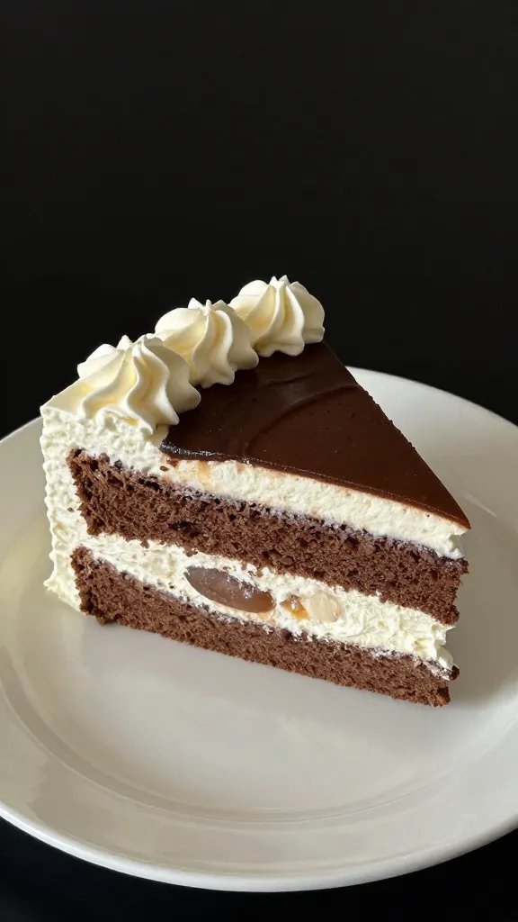 Close-up of a solo birthday cake slice on a simple plate