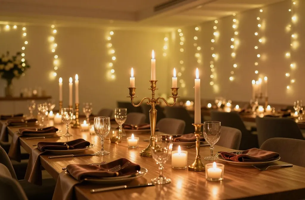 Elegant Party Decor Ideas for a Warm Golden Glow: Luxe Glow Tips